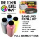 Toner Refill Kit For Use In The Samsung CLP-360 Laser Printer Cartridge CLT-K406S,CLT-M406S,CLT-Y406S,CLT-C406S BK,C,M,Y